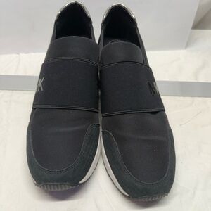 Michael Kors Black Slip-On Sneakers